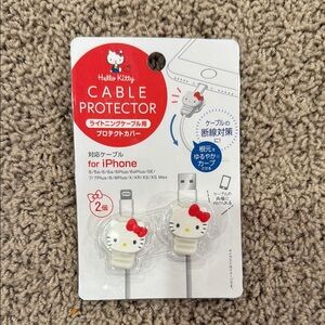 HELLO KITTY Cable Protector for Phone NWT